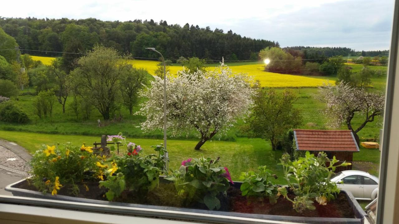 Haus Kunterbunt Lägenhet Mehlingen Exteriör bild