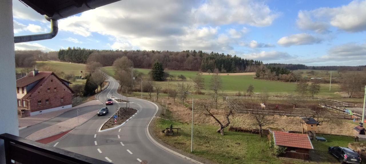 Haus Kunterbunt Lägenhet Mehlingen Exteriör bild