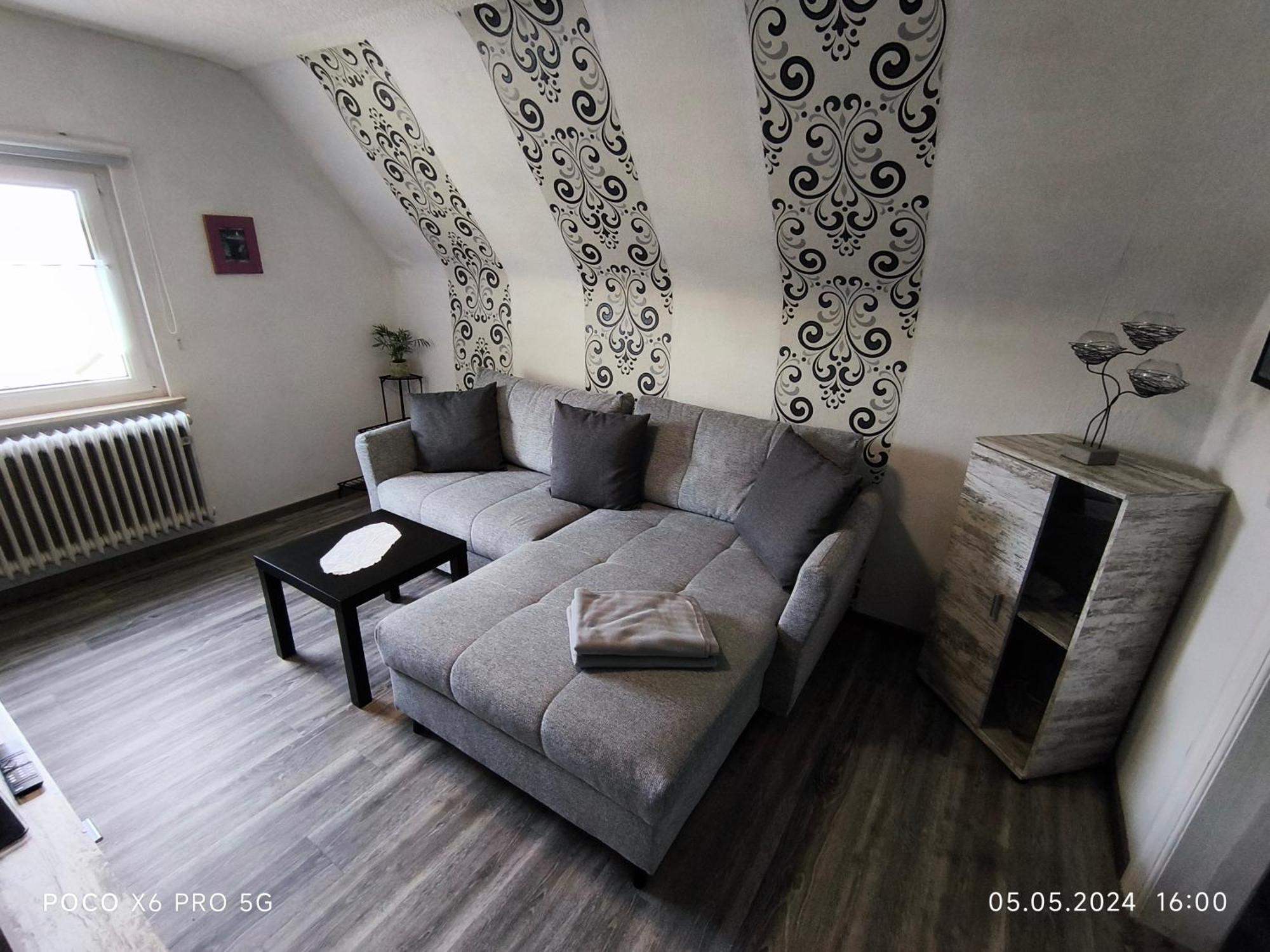 Haus Kunterbunt Lägenhet Mehlingen Exteriör bild